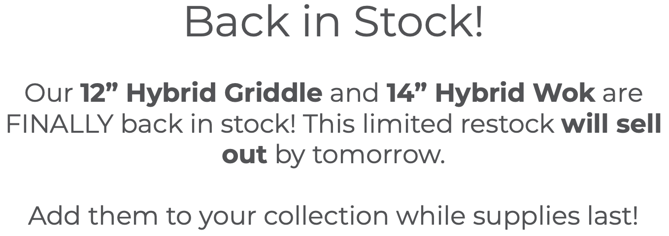 HexClad - NEW PRODUCTS!! Tomorrow at 10 AM PST we will be