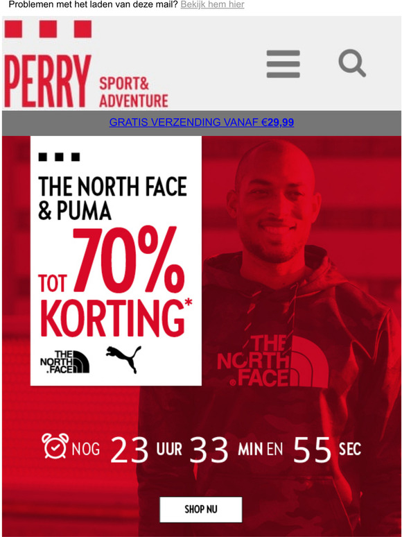perry sport the north face