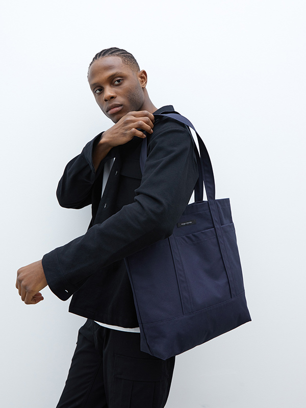 wings and horns tote bag