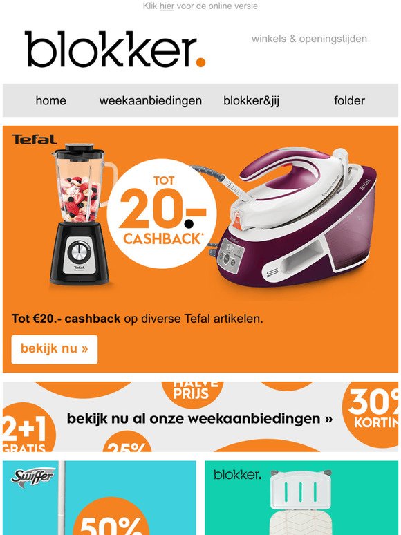 skelet chef Onze onderneming Blokker NL Email Newsletters: Shop Sales, Discounts, and Coupon Codes -  Page 4
