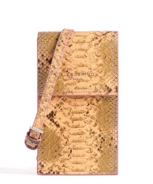 Liebeskind Valentine Snake VAMobileP Handytasche braun/beige