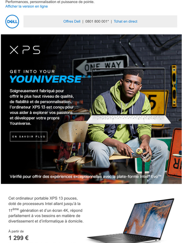 XPS 13 : l'accès à votre Youniverse