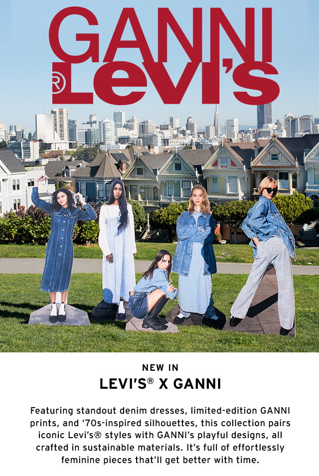 Emma Chamberlain Wore the New Ganni x Levi's Collection