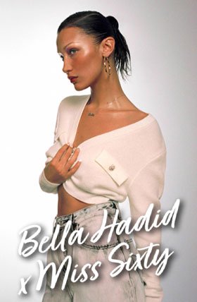 Bella Hadid Miss Sixty Fall 2021 Campaign