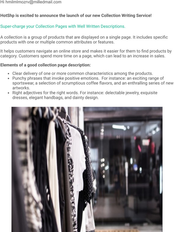 New feature launch - Collection Page Description and Meta Description Writing 🚀