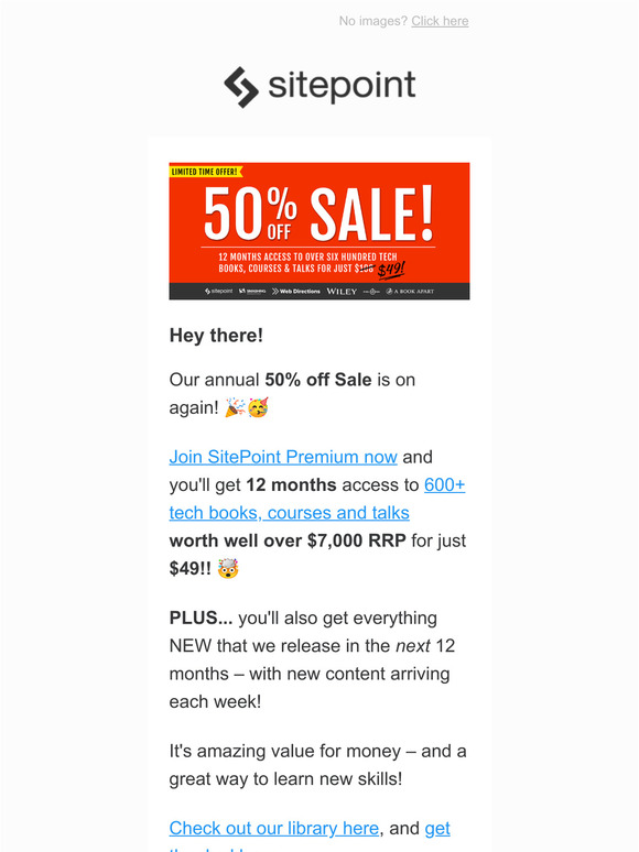 Save $59! Annual Sale on for 48hrs!