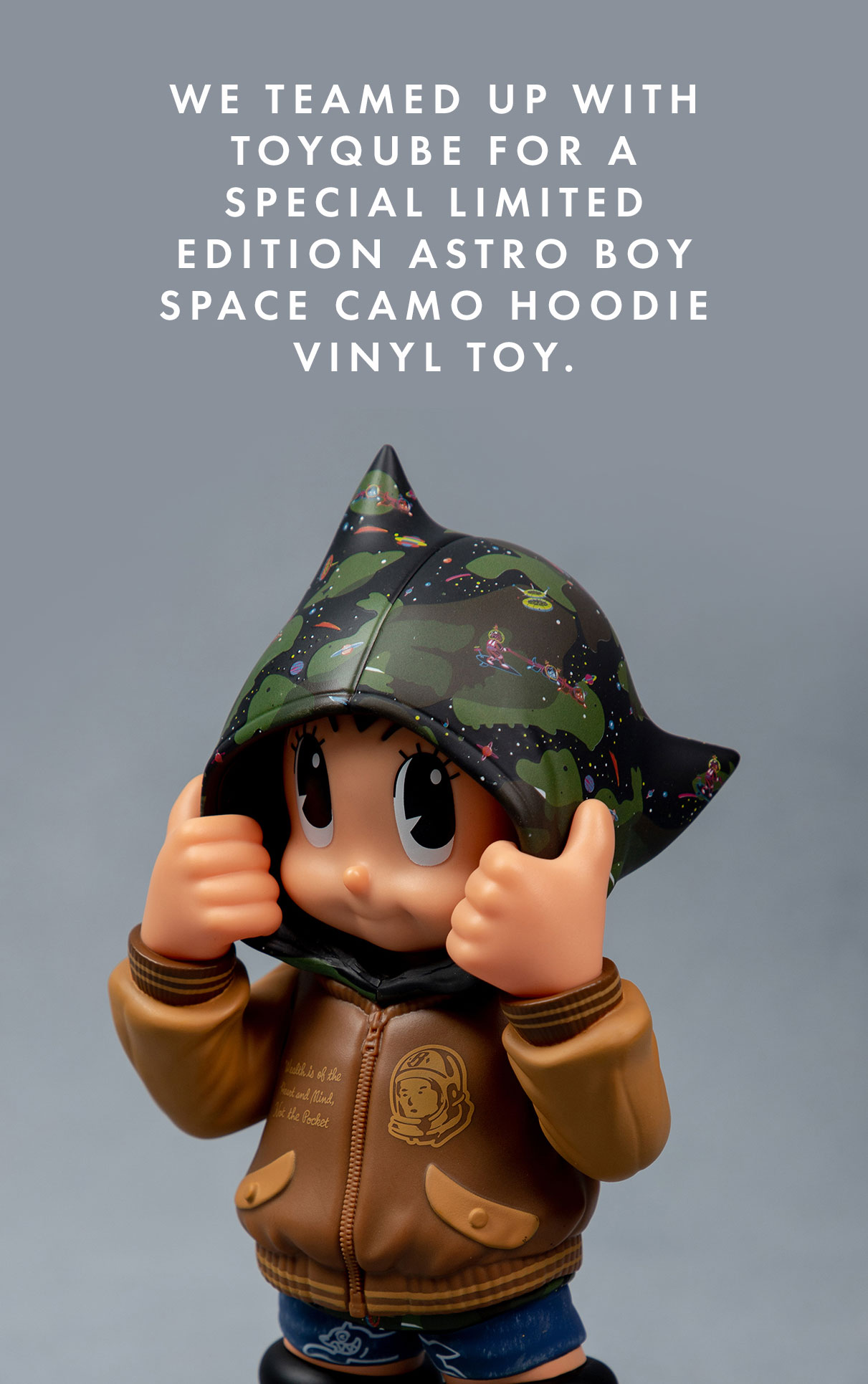 ASTRO BOY HOODIE - BBC SPACE CAMO DAY EDITION