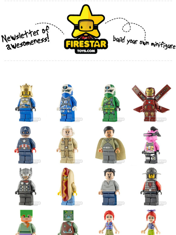Firestar Toys Have you seen our new Minifigures yet? Milled