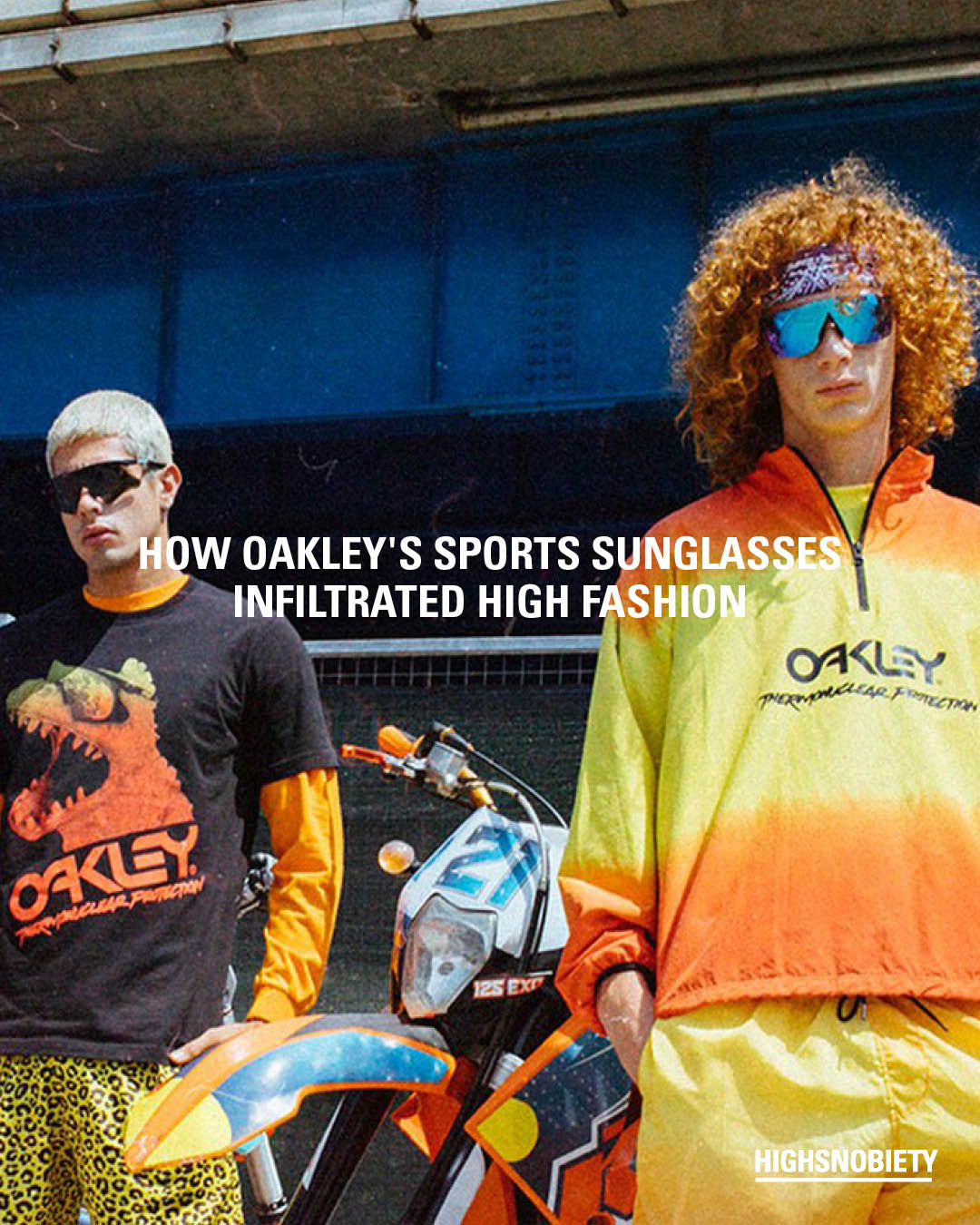 Heschung Comme Des GarçOns: Oakley's sport sunglasses infiltrated high  fashion ? | Milled