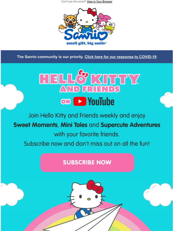 Hello Kitty Watch Hello Kitty and Friends on Youtube! Milled