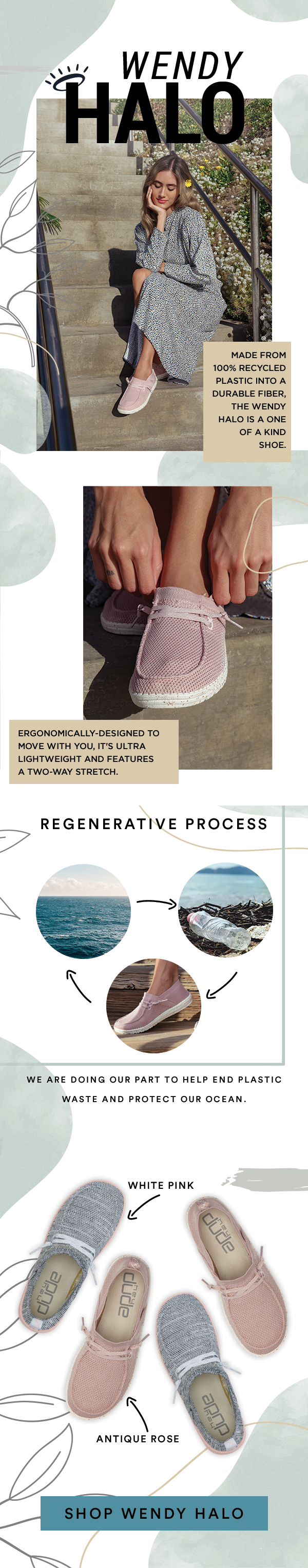 Hey Dude Shoes Usa Introducing The Eco Knit Wendy Halo Milled