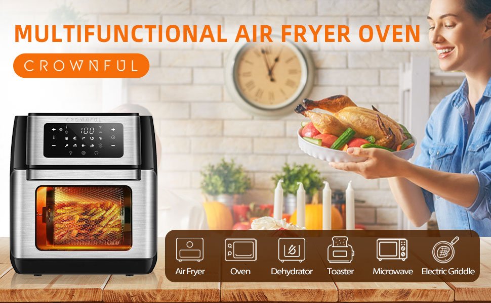 Nekteck: Crownful 32-Qt Air Fryer is on a Limited Deal!