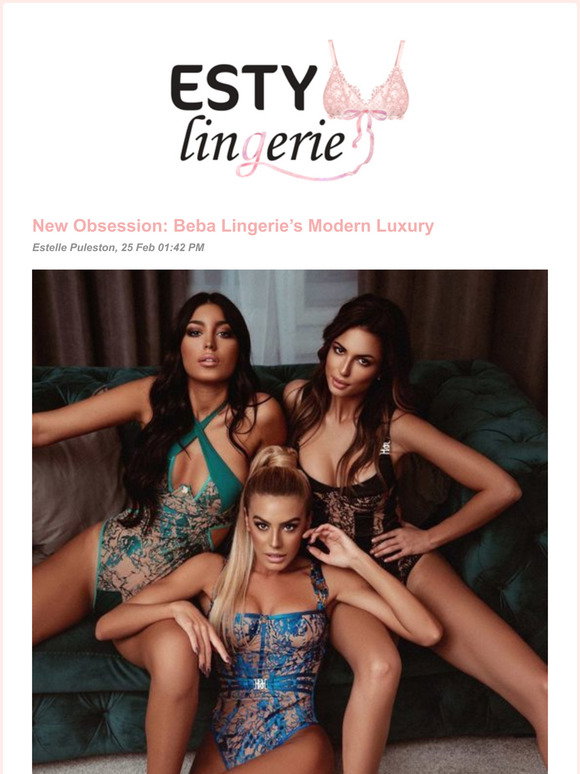 New Obsession: Beba Lingerie's Modern Luxury