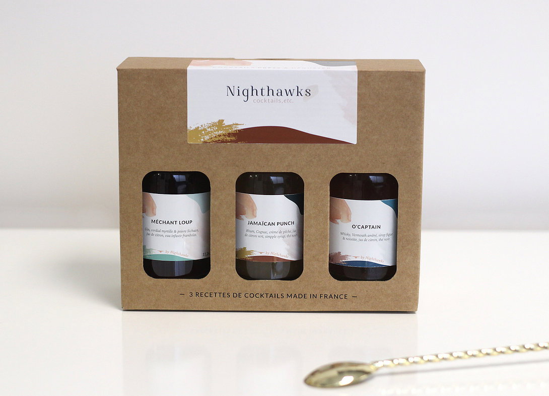 Coffret Dégustation 3 cocktails