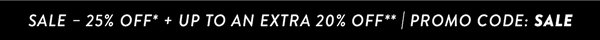 Shop Sale - Extra 20% Off
