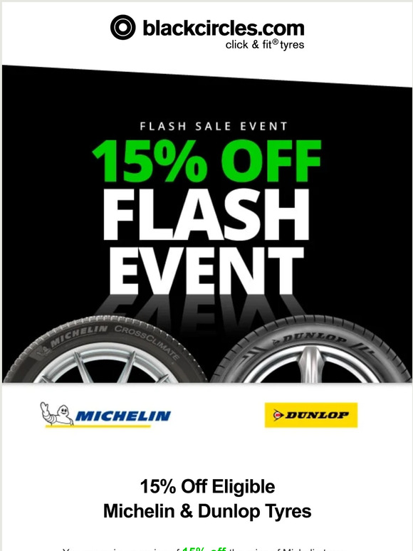 Blackcircles Com Limited Sneak Peek Up To 20 Off Early Black Friday Tyre Savings See Inside Milled