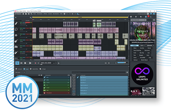 magix music maker 14 samples