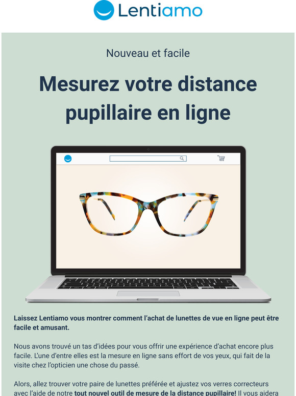 mesurer distance pupillaire en ligne