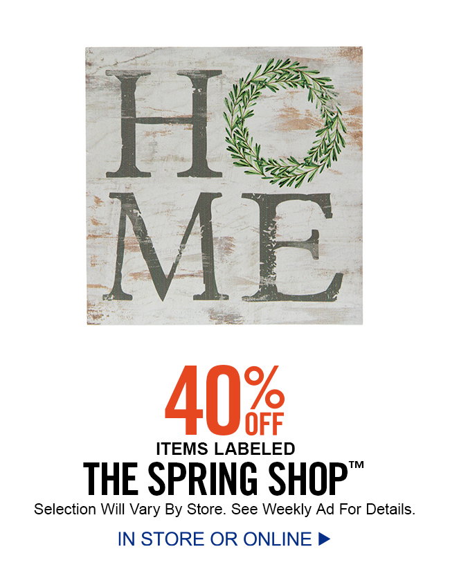 Spring Shop