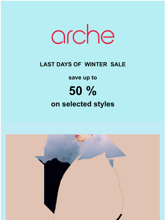 LAST DAYS OF WINTER SALE