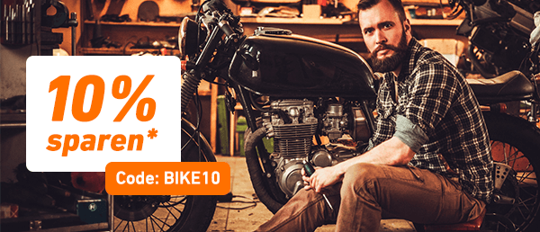 Bike10 - 10% auf Motorradbatterien
