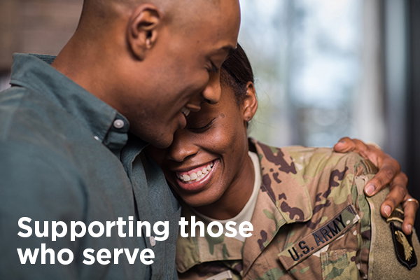 Supporting those who serve