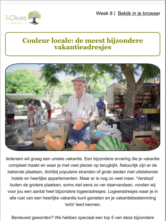 De meest bijzondere vakantieadresjes