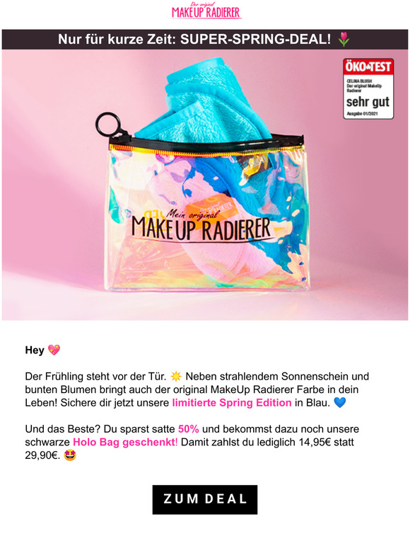 50% Rabatt + gratis Produkt