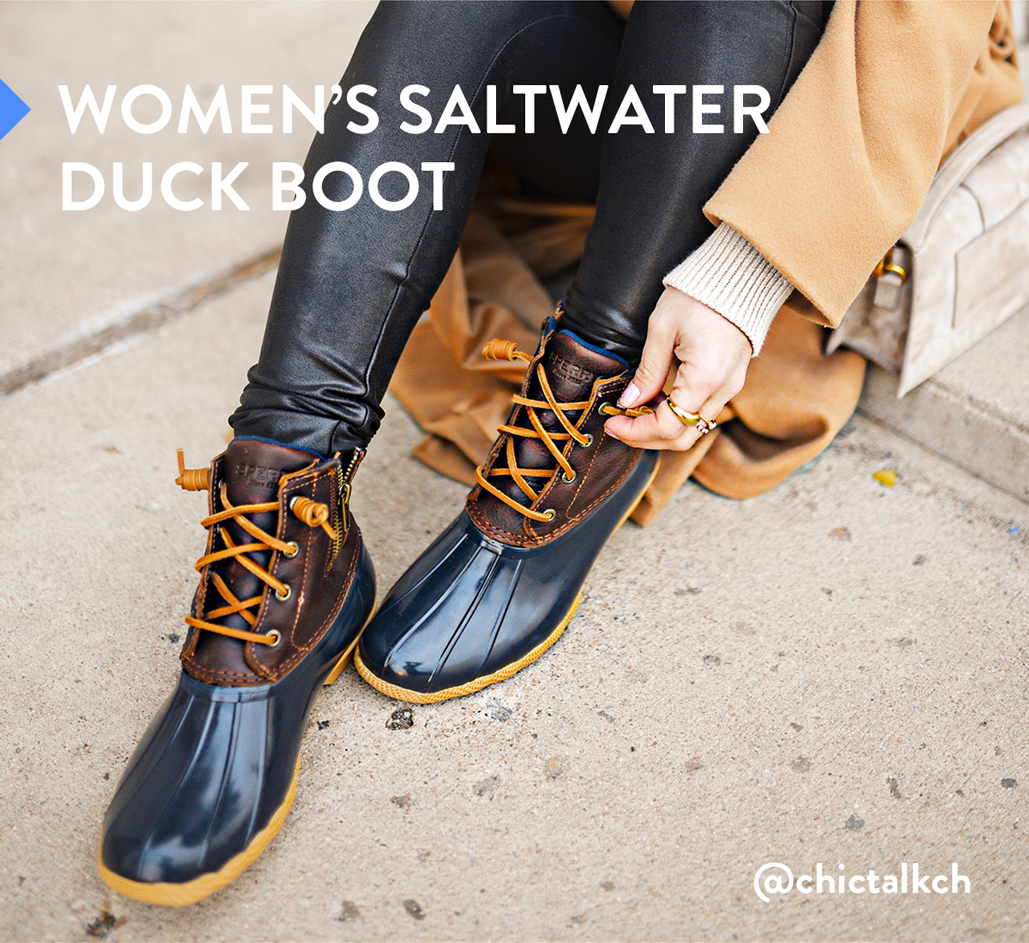 Women’s Saltwater Duck Boot - @chictalkch
