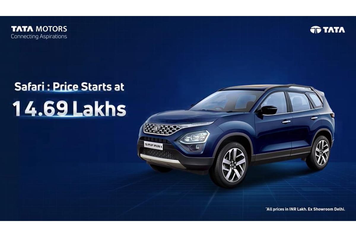 All-New Tata Safari Launched at Rs 14.69 Lakhs