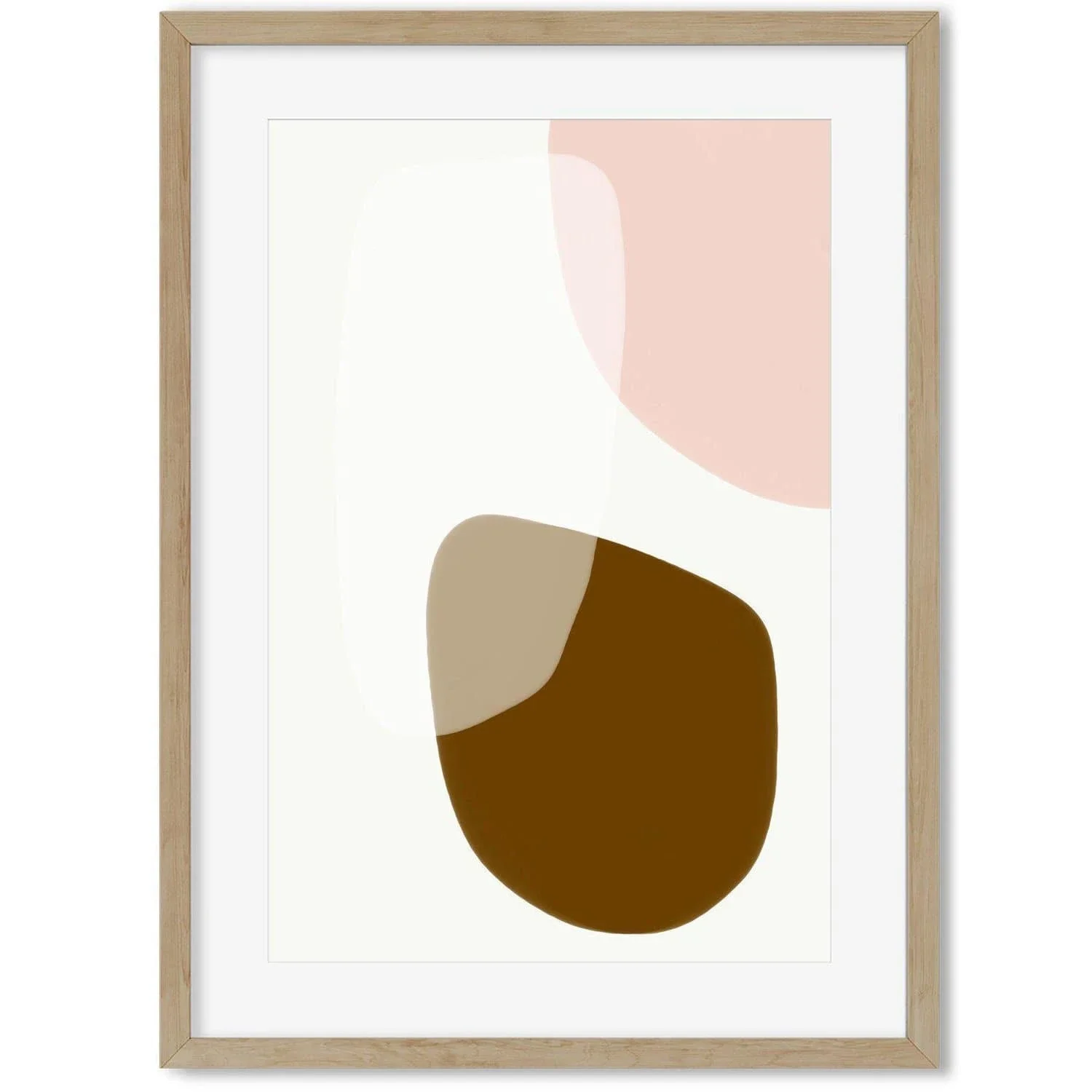 Image of Neutral On Blush Shades Art Print