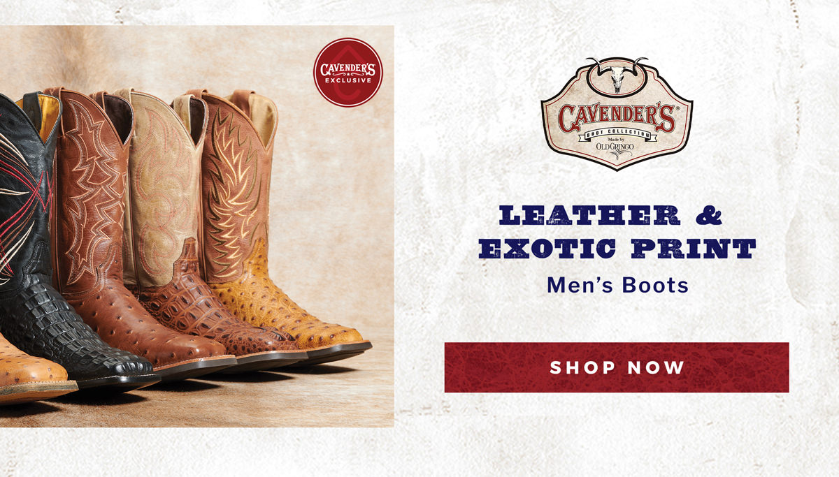 Mens boots store cavenders