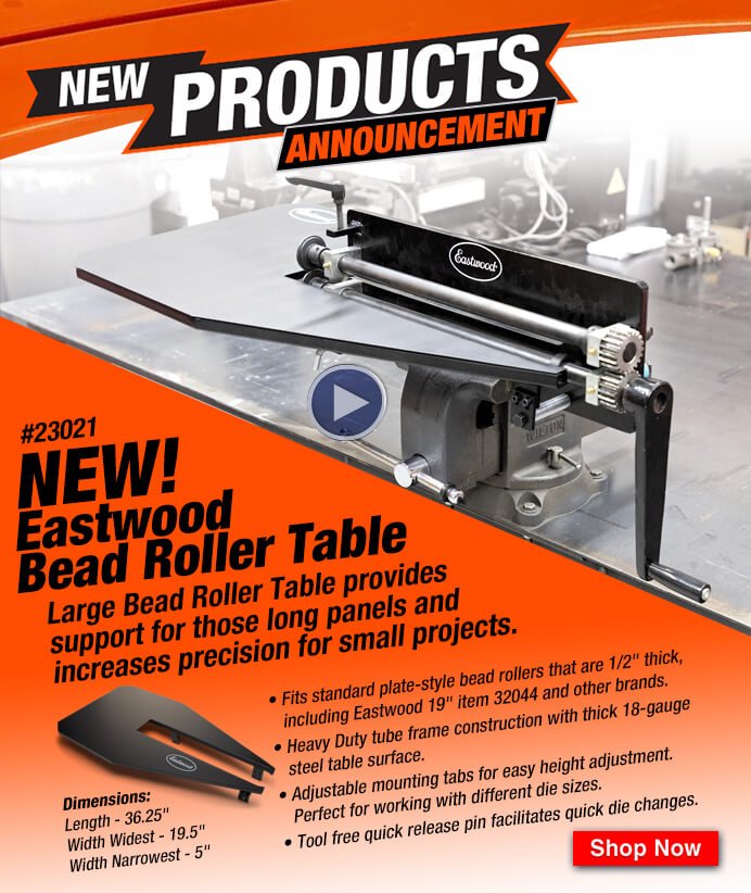 Get Metal Bead Roller with Dies At Eastwood Auto