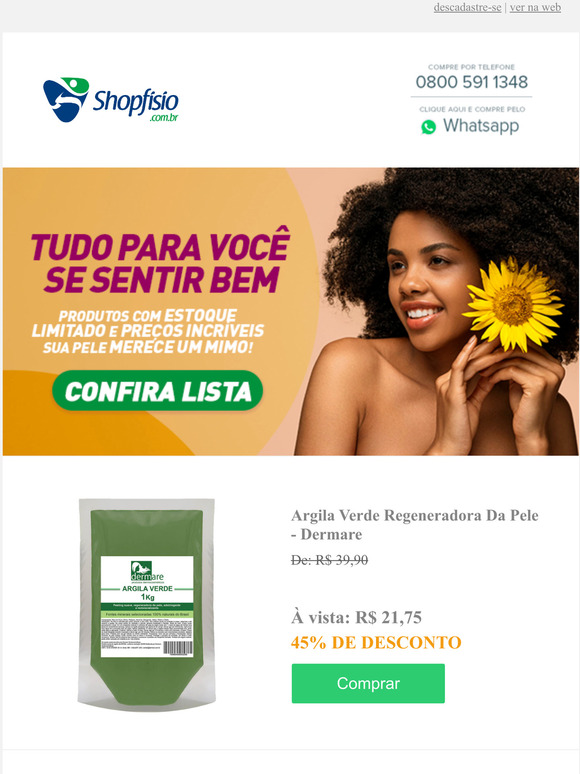 Seu Skin Care a partir de R$4,65  vista! 