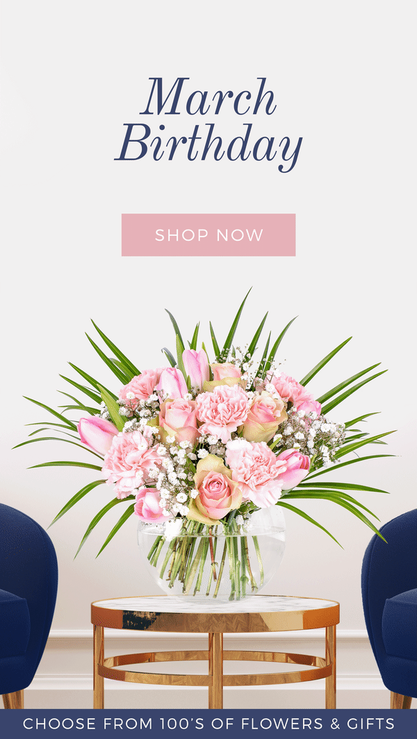 Prestige Flowers Introducing our NEW March Birthday Bouquet! Milled