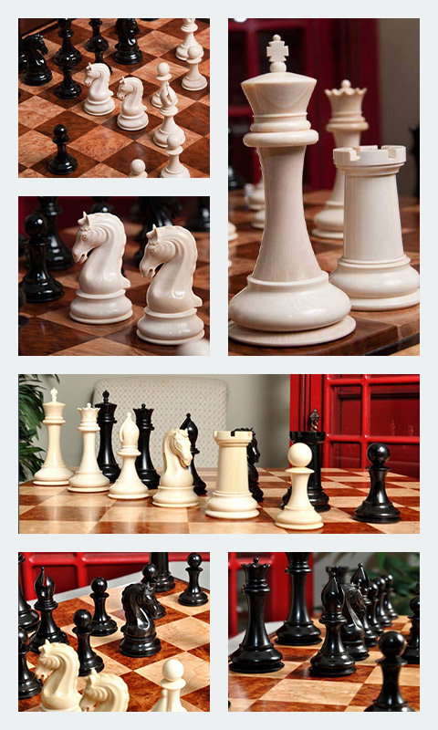 Our Featured Chess Set of the Week - The French Regence Series Chess Pieces  - 4.4 King Height - The House of Staunton