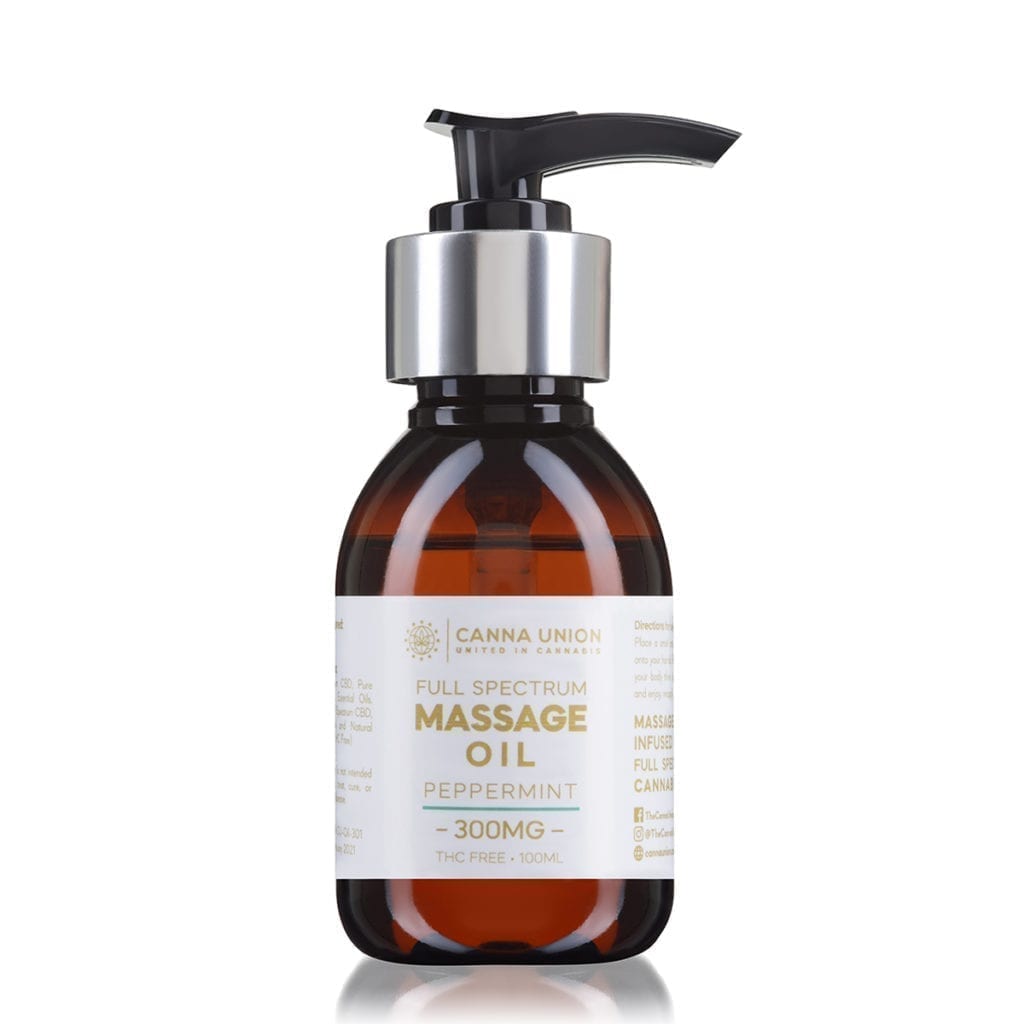 Image of CBD Massage Oil 300mg - Peppermint