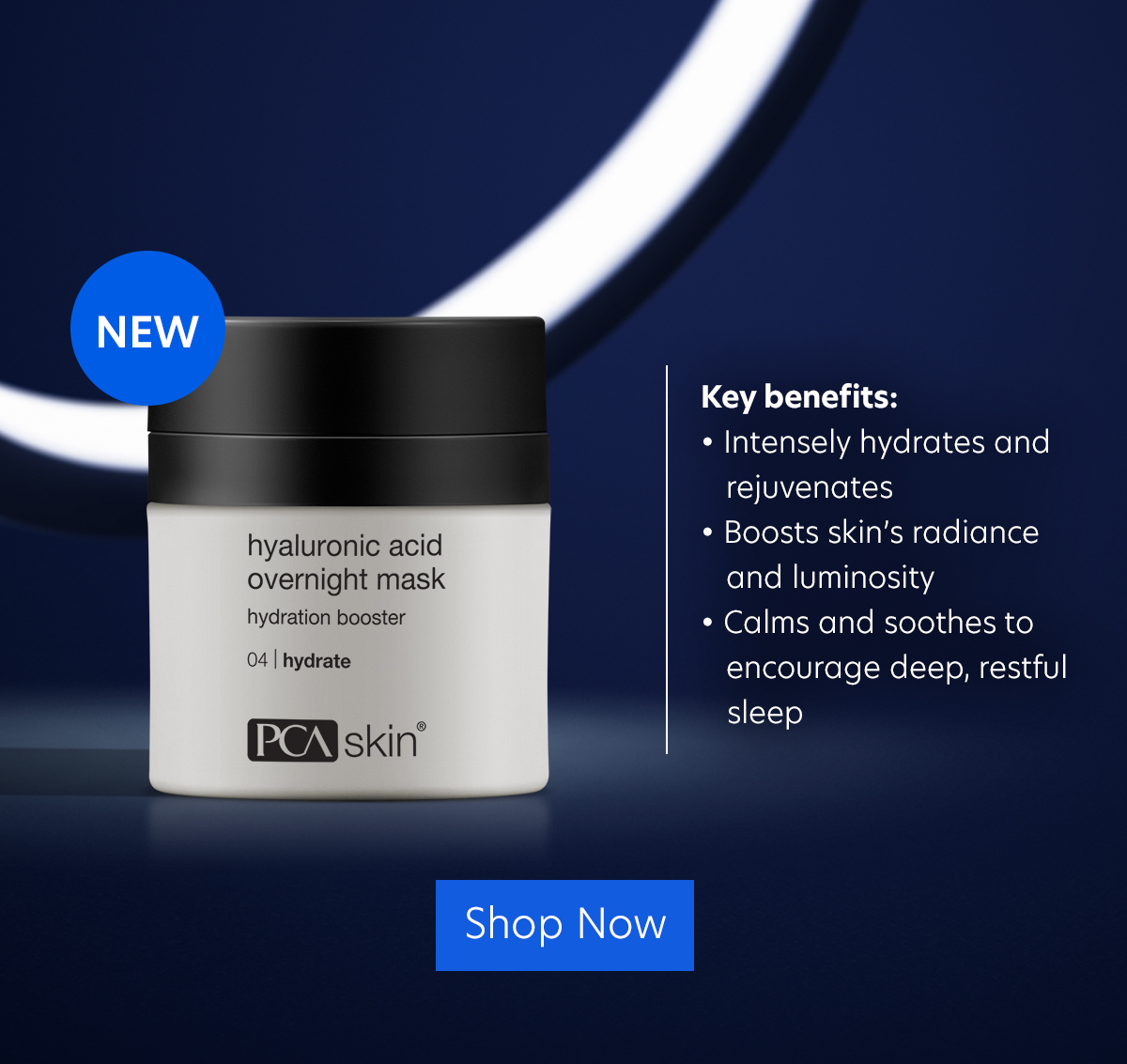 PCA Skin Just Dropped Hyaluronic Acid Overnight Mask Milled