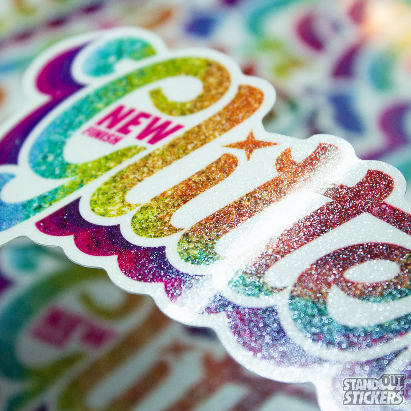 StandOut Stickers: Glitter Stickers Plus: 20% OFF Circle Stickers! | Milled
