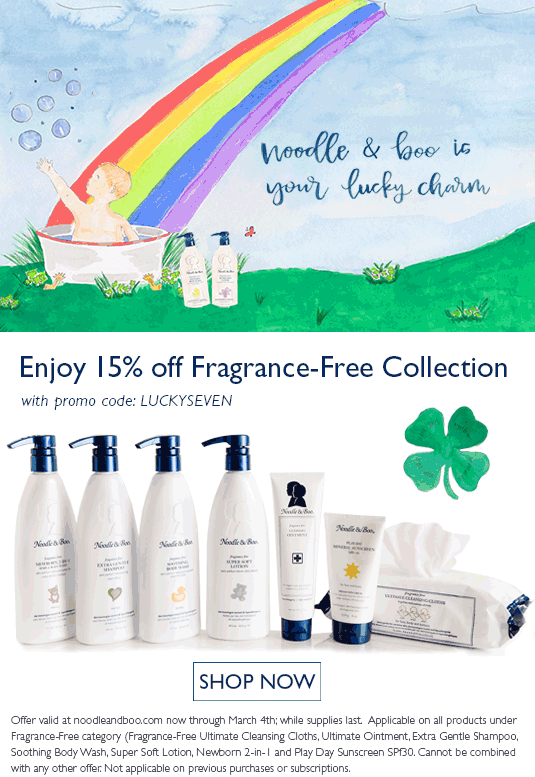 Enjoy 15% off Fragrance-Free Collection