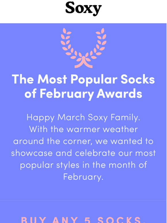 [Offer Inside] Our Most Popular Style of February Awards 