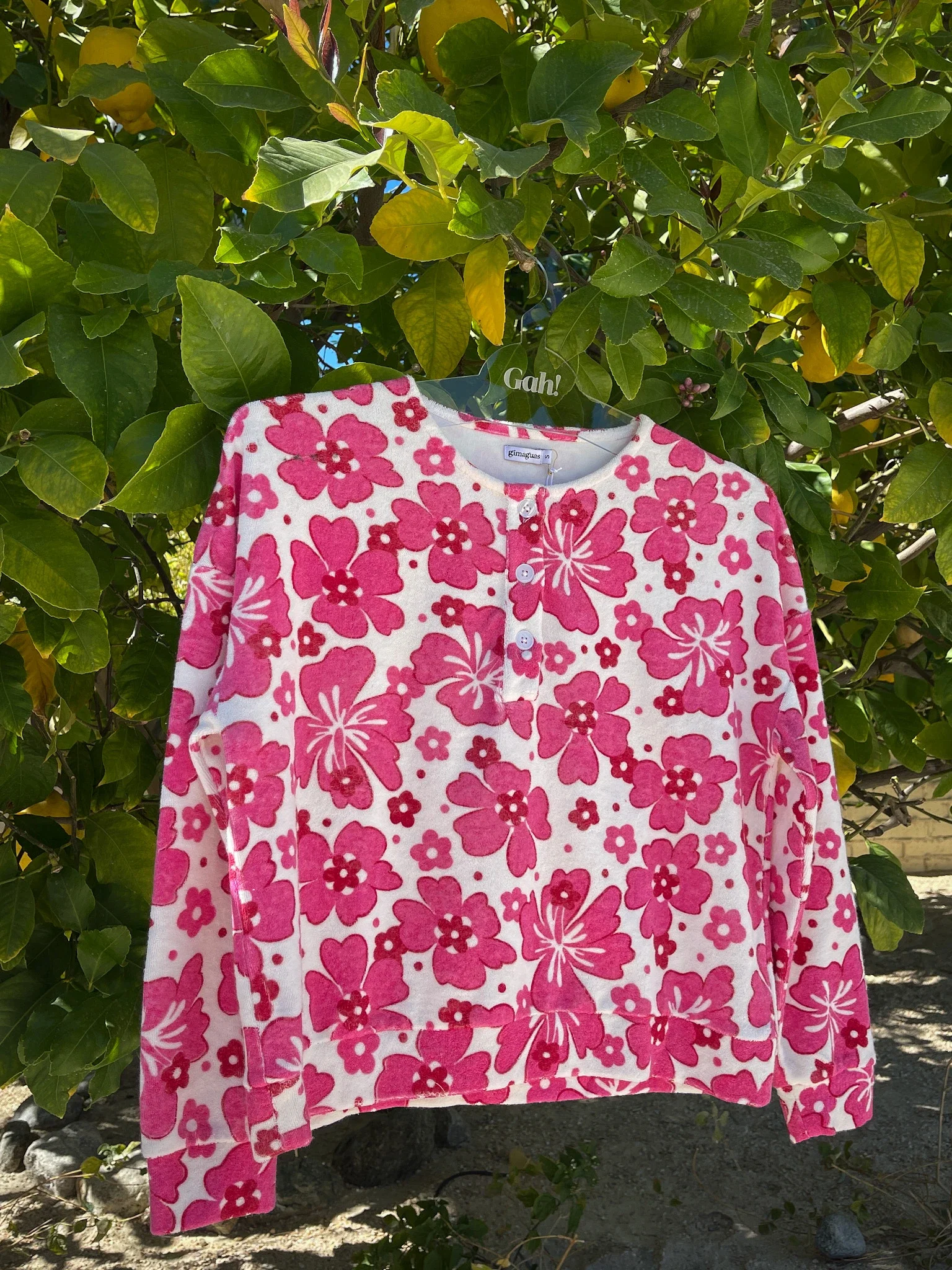 Image of Hawai Sweater - Flower Pink