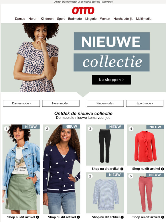 Otto NL Tijd voor iets nieuws? Ontdek nu onze favorieten uit de nieuwe
