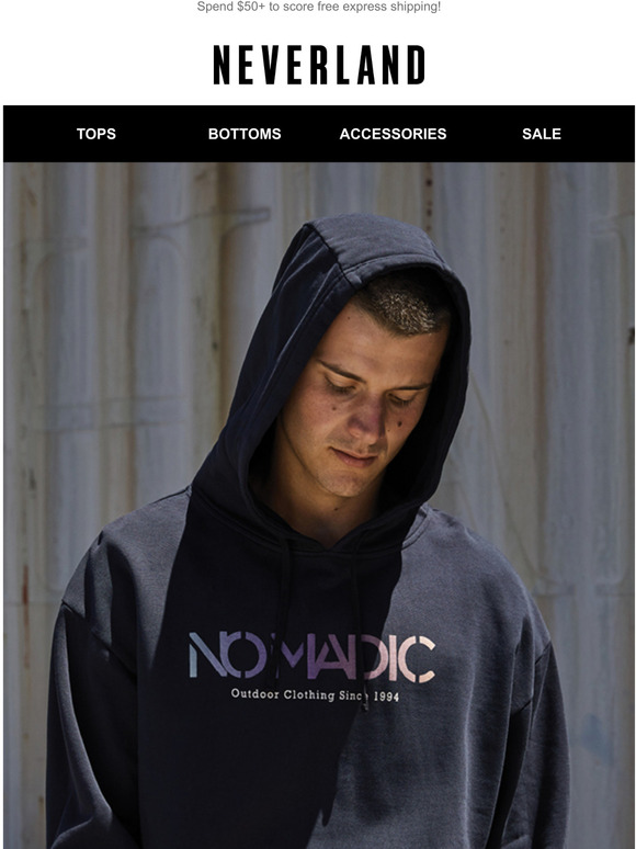 Neverland Store: New from Nomadic | Milled