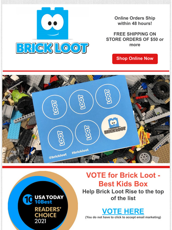 Brick Loot needs your help