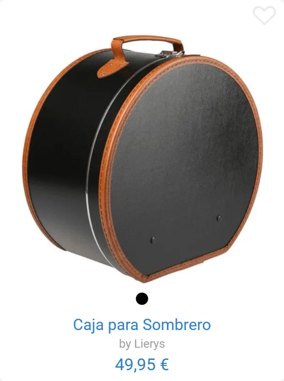 Caja para Sombrero by Lierys