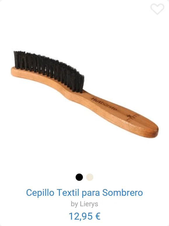 Cepillo Textil para Sombrero by Lierys