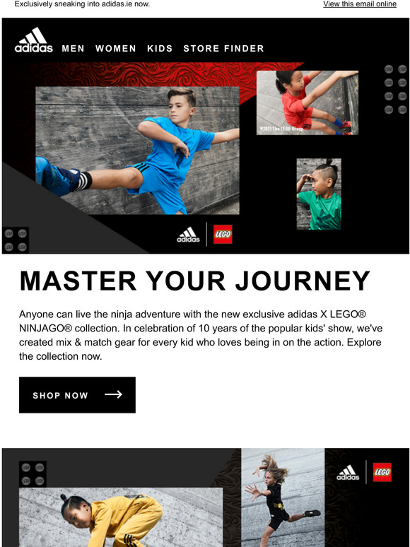lego ninjago x adidas