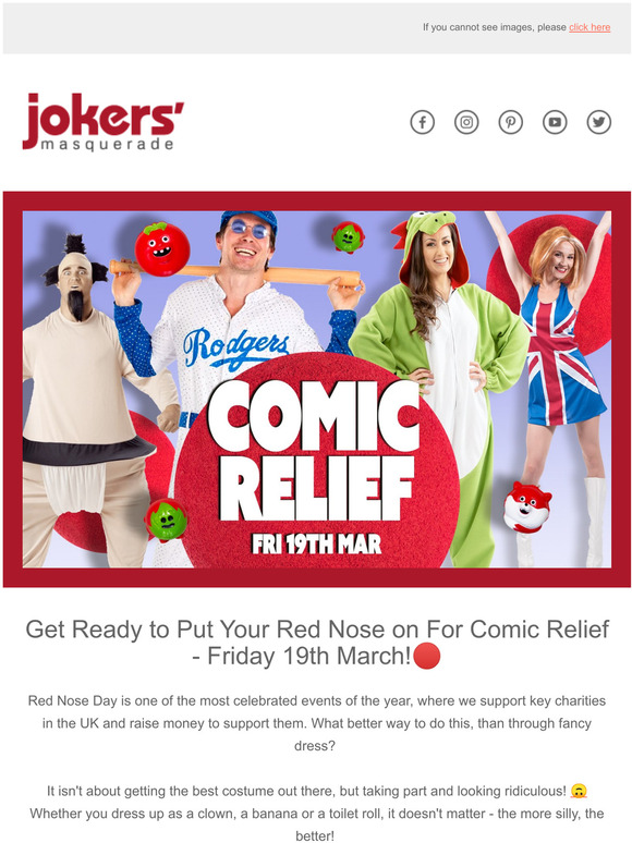 comic relief 2021 tk maxx