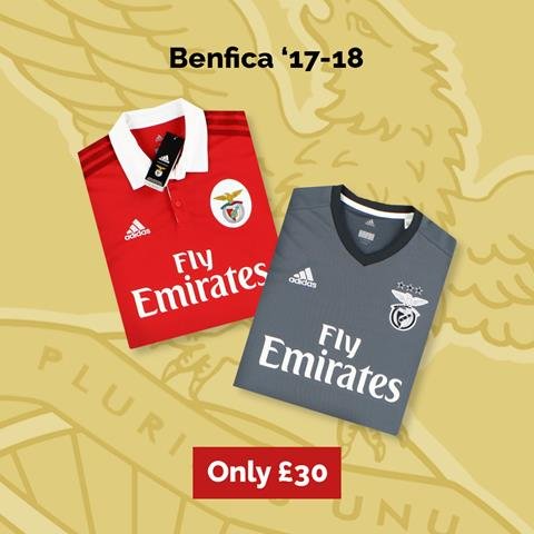 Benfica 2017-18 Sale